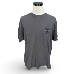 Roark Revival x Shaded Vision Gray Pocket T-Shirt Mens XL Local Savages Graphic